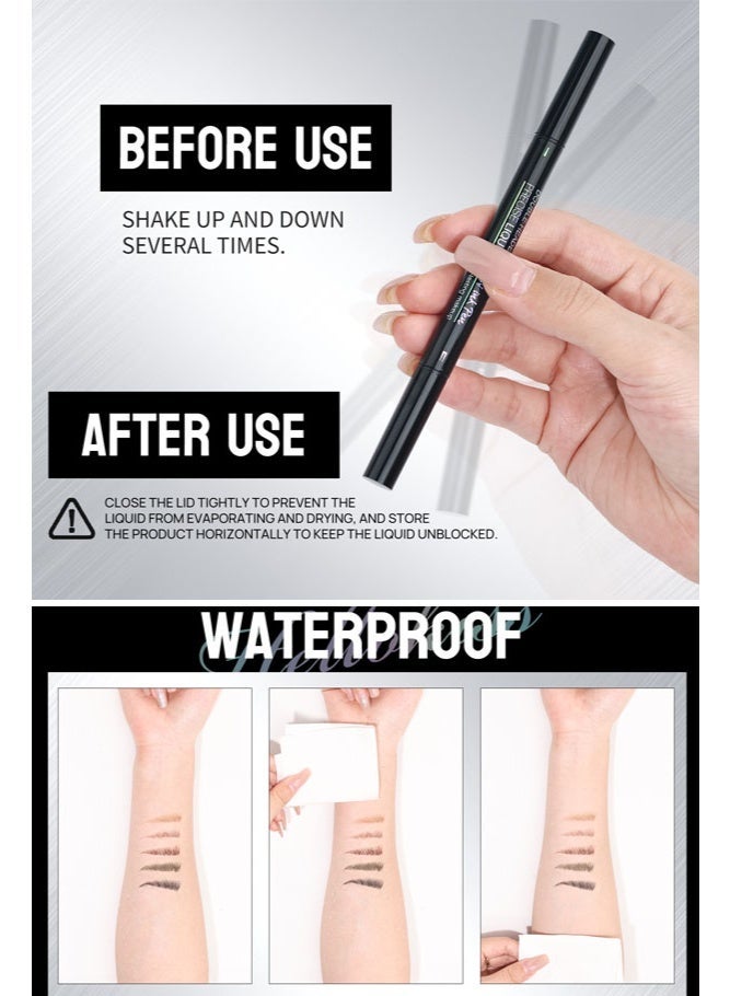 HelloKiss Precision Eyebrow Pencil for Women – Long-Lasting, Smudge-Proof, Natural Look & Easy to Apply - Image 4